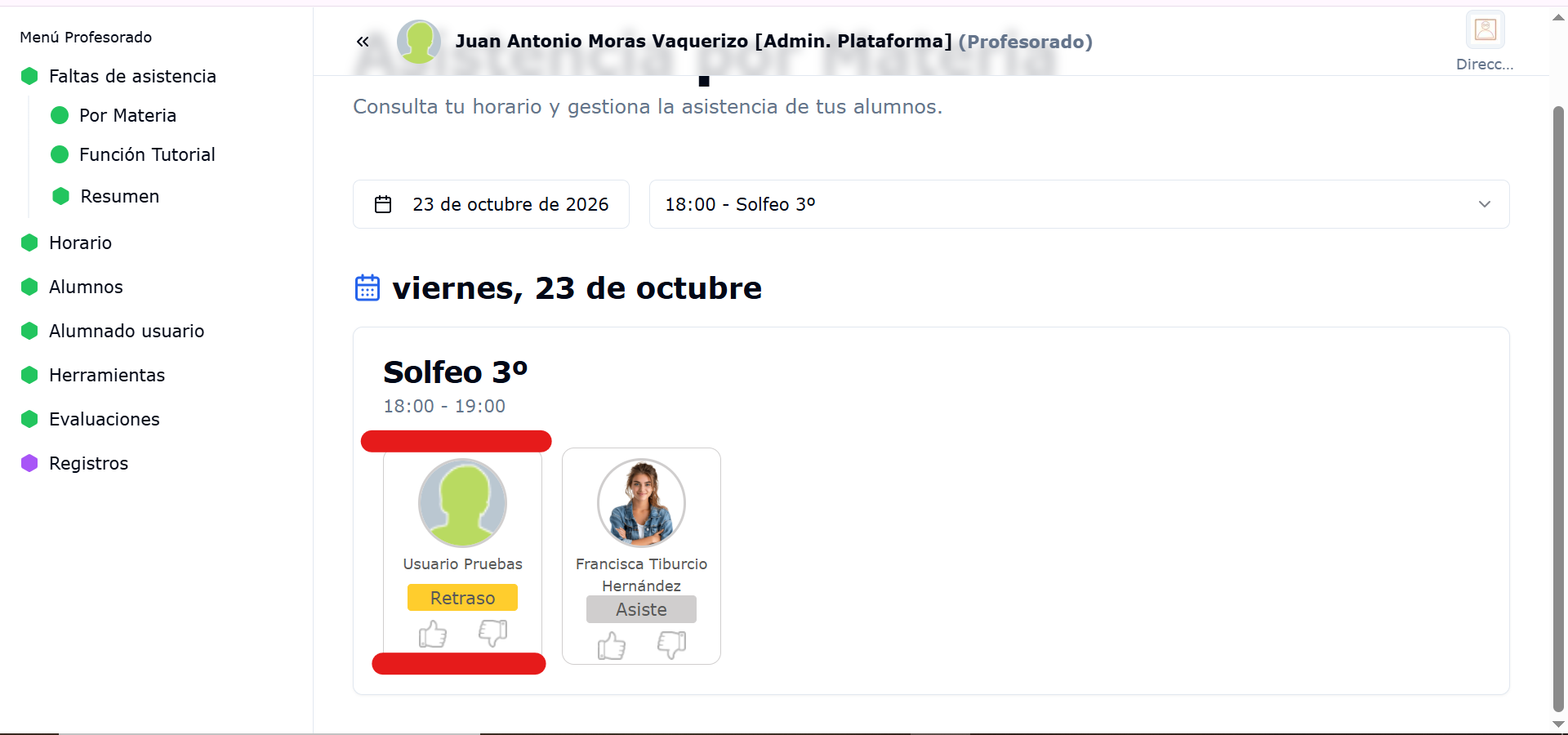 Paso 4 - Registrar Retraso